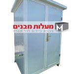 שירותים ומקלחת דגם סאנסט 1.60/1.40 מ'