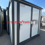 שירותים ניידים כפולים דגם "סאנסט" מבט מבחוץ