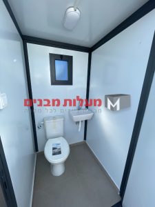 שירותים ניידים דגם "סאנסט" מבט פנים